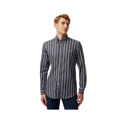 Harmont & Blaine Camicia casual Camicia Uomo a maniche lunghe con righe Blu bianco - Francavilla Moda